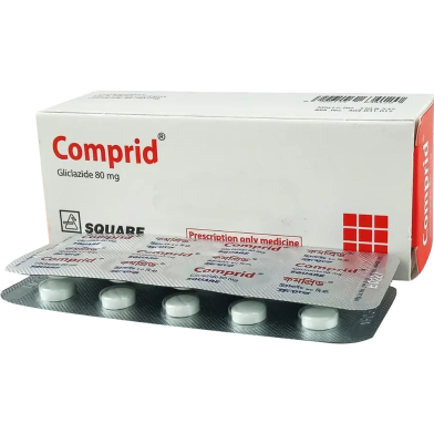 Comprid 80 mg Tablet 10's Strip image