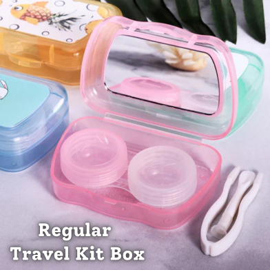 Contact Lens Case/Travel Kit Box(Tweezers and Applicator) image