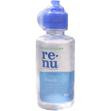 Contact Lens Renu Solution Water 120ml, Lens Water, Lens Solution Sr image