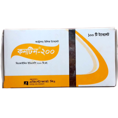 Contine 200 mg Tablet 10's Strip image