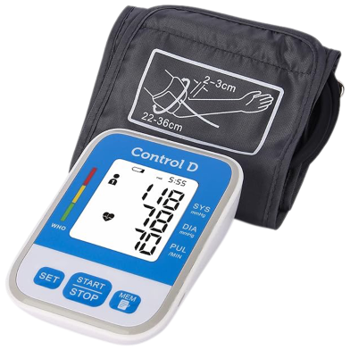 Control D Digital Blood Pressure Checking Machine BP Monitor image