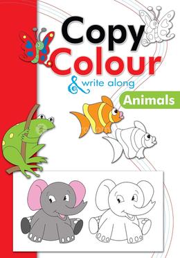 Copy Colour and Write Along -Animals