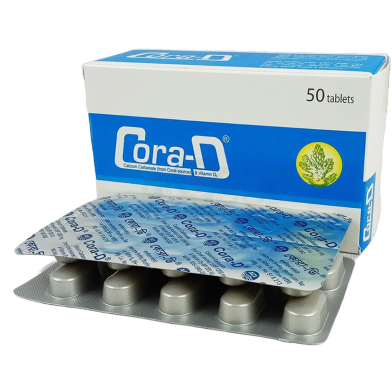 Cora-D Tablet - 500mg 10's Strip Tablet image