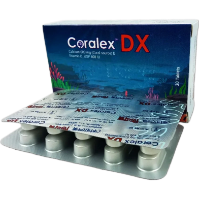 Coralex DX - 30 Tablets (1 Box) image