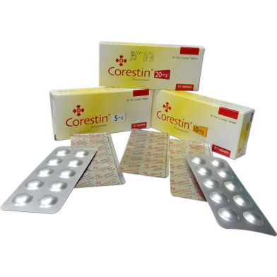 Corestin 10 mg Tablet 10's Strip image