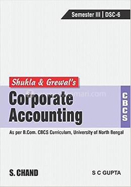 Corporate Accounting - Semester 3