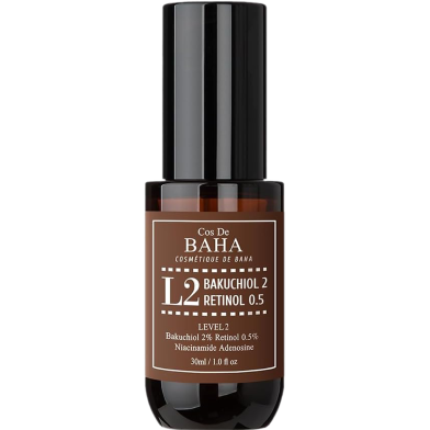Cos De Baha Level 2 Bakuchiol 2 Retinol 0.5 Serum (L2) 30ml image