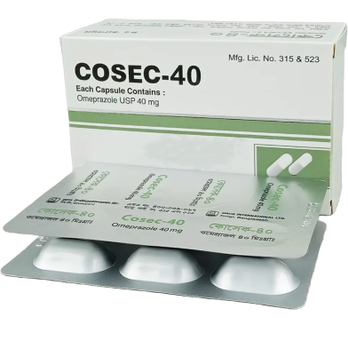 Cosec 40 mg 7's Strip Capsule image