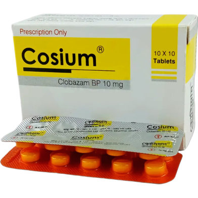 Cosium 10 mg Tablet 10's Strip image