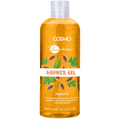 Cosmo Temptation Papaya Shower Gel 480ml image