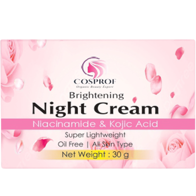 Cosprof Brightening Night Cream 30 gm image