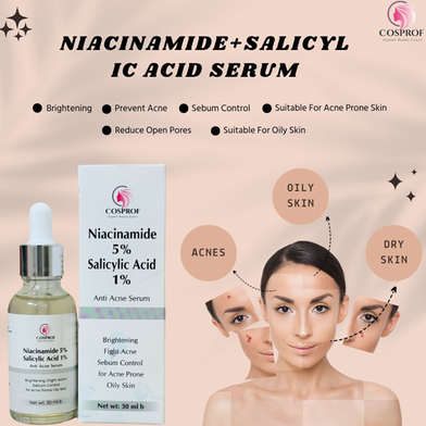 Cosprof Niacinamide Plus Salicylic Acid Serum - 30ml Slide 5