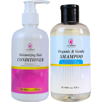 Cosprof Organic Shampoo 280 Ml And Conditioner 200 Ml Combo Pack image