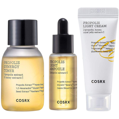 Cosrx Honey Glow 3 Step Kit for Dry and Rough Skin image