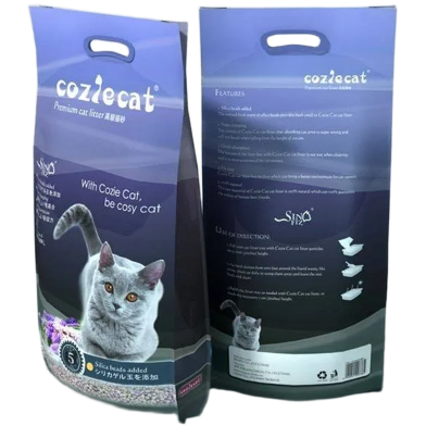 CoziCat Premium Clumping Cat Litter Lavender Flavour 10Ltr image