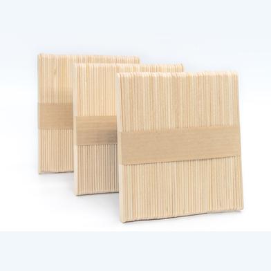 Crafts Natural Color Wooden Ice Cream Sticks Big Size 50 Pcs Slide 4