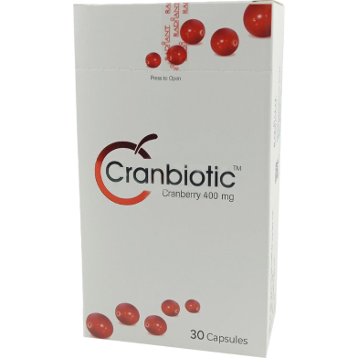Cranbiotic 400 mg Capsule 10's Strip image