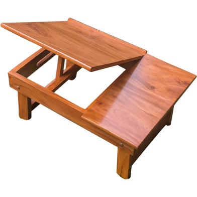 Creative Furniture Adjustable Mini Wooden Reading Table – Ideal For Study and Comfort image