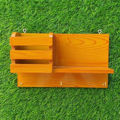 Creative Furniture Wall Mount Wooden Mobile Holder Slide 4