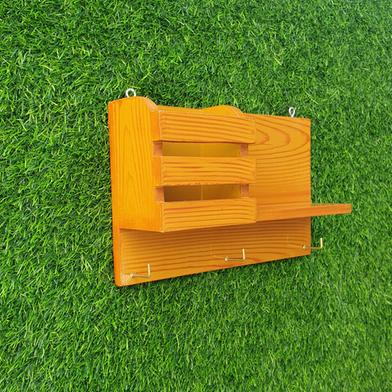 Creative Furniture Wall Mount Wooden Mobile Holder Slide 5