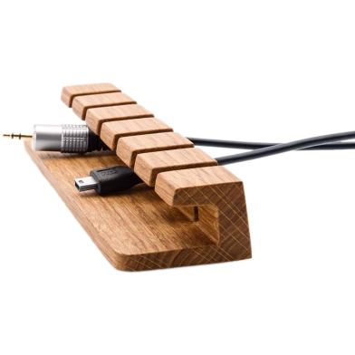 Creative Furniture Wooden Cable Organizer image