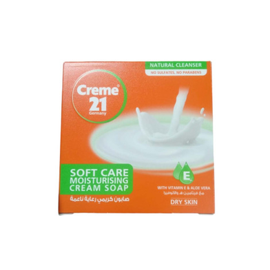 Creme 21 Soft Care Moisturising Cream Soap 125gm image