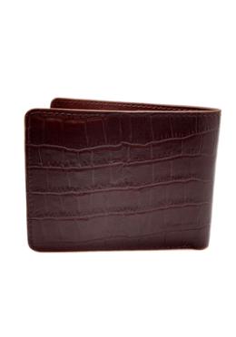 Crocodile Print Leather Wallet - LW03 image