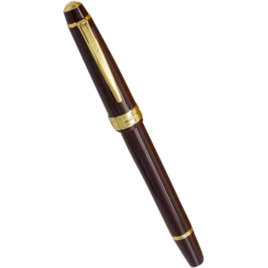 Cross Nb504 Fountain Pen Burgundy Gold Color image