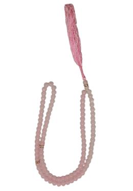 Crystal Stone Tasbih (ক্রিস্টাল স্টোন তসবিহ) - 99 Dana (Dusty Grey) image