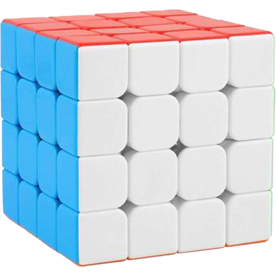 Cube 4x4 High Speed Stickerless Magic 4 By 4 Puzzle Cubes -227914174 image