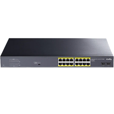 Cudy GS1020PS2 16-Port Gigabit PoE Switch With 2 Gigabit SFP Uplink Ports, image