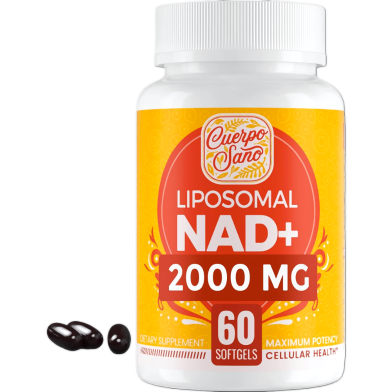 Cuerpo Sano Liposomal NAD Plus 2000 mg 60 Softgels image