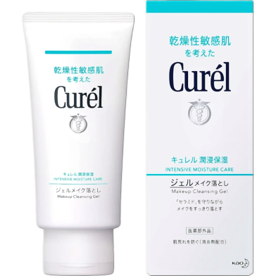 Curel Intensive Moisture Makeup Cleansing Gel 130 gm image
