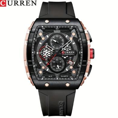 Curren 8442 Fashion Chronograph 30m Waterproof Luxury Men Quartz Watches image