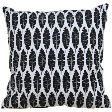 Cushion Cover Black And White14x14 Inch image