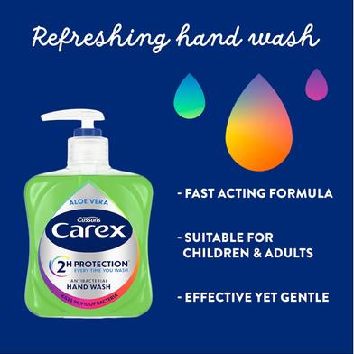 Carex Aloe Vera Hand Wash 250ml - Antibacterial Protection | Rokomari