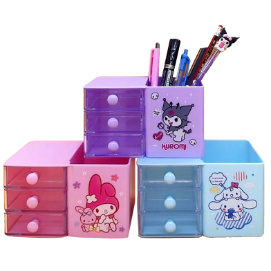 Cute Desk Organizer Mini Multi-functional Pen Holder image