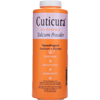 Cuticura All Purpose Talcum Powder 400 gm image