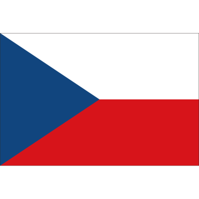Czechia Flag FIFA World Cup 2026 Printed Polyester Fabric image