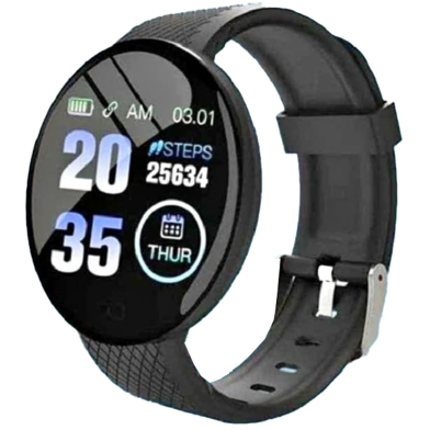 D18 Smart Watch Men Sports Bluetooth Band Messages Reminder image