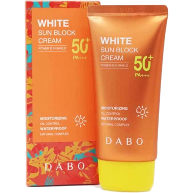 DABO White Sunblock Cream Power Sun Shield 50Plus PAPlus Plus Plus 70 ml image