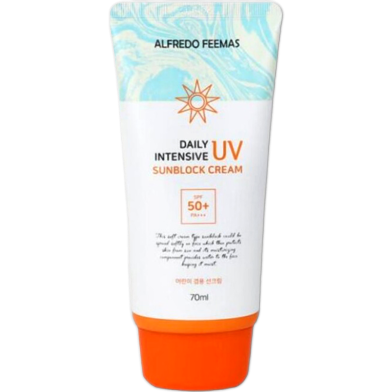 DAILY INTENSIVE UV SUNBLOCK CREAM 70ml image