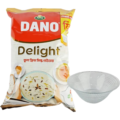 DANO Arla Delight Full Cream Milk Powder 500gm Dessert Bowl FREE image