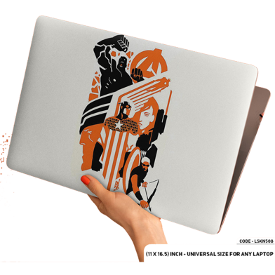 DDecorator All Avengers In One Row Laptop Sticker image
