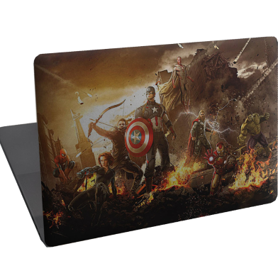 DDecorator Avengers Fighting Against Thanos Laptop Sticker image