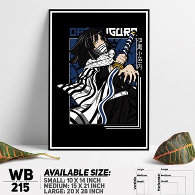 DDecorator Demon Slayer Anime Series Wall Board and Wall Canvas image