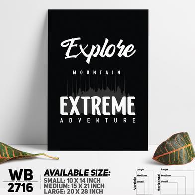 DDecorator Explore - Motivational Wall Board And Wall Canvas image