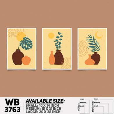 DDecorator Flower And Leaf ArtWork Wall Decor image