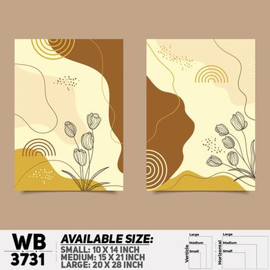 DDecorator Flower And Leaf ArtWork Wall Decor image