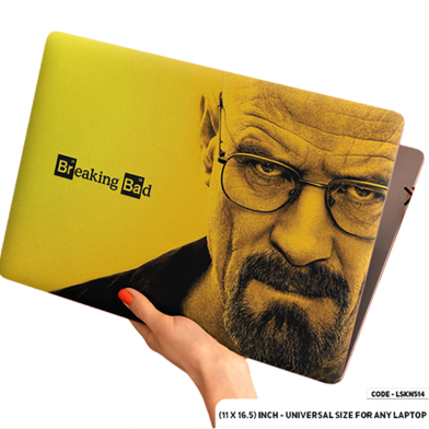 DDecorator Frighting Look of Breaking Bad Laptop Sticker image